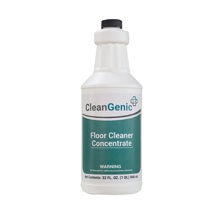 CLEANGENIC CleanGenic Floor Cleaner Concentrate, 32 oz. Bottle CG-22-QT-EA